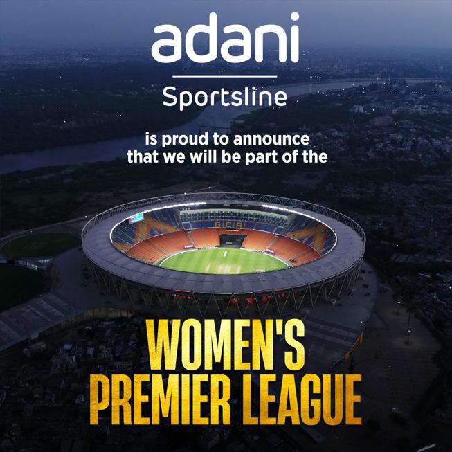 Thrilled to announce <a href="/AdaniSportsline/">Adani Sportsline</a>'s team in the Women's Premier League. This is a game-changer for women, not just in #cricket, but also in every sport. We are privileged to strengthen the Adani Group's commitment to #womenempowerment. #IPL #WomenInCricket