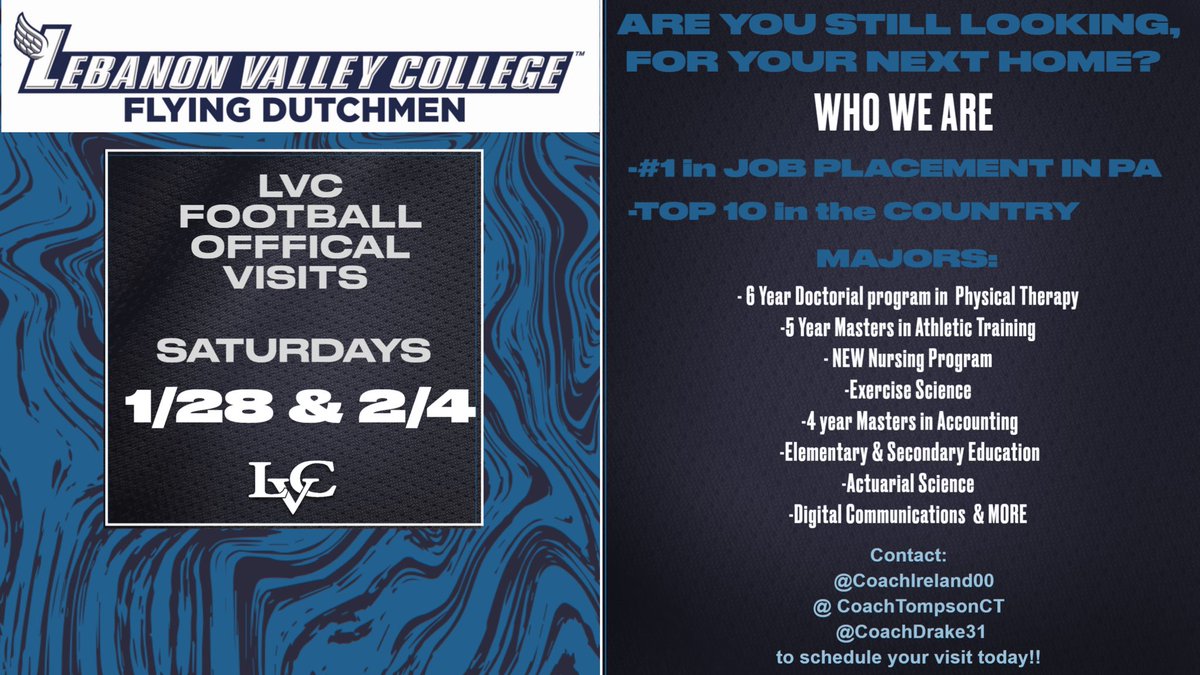 LVC Football tweet media