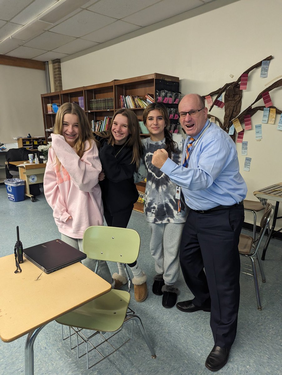 The "Great Debate" over backpacks in school took place today in Ms. Taylor's Argument and Debate class...Mr. Loughran won!!😉. <a href="/satzschool/">William R. Satz School</a> <a href="/Dr_ScottCascone/">Dr. J. Scott Cascone</a>