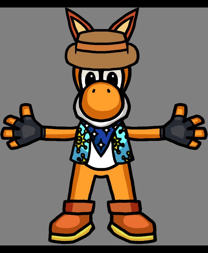 PaperYaper's tweet image. Goofy refs of me drawn by (@/_TeamSMK_) and (@/FrostbItN3)