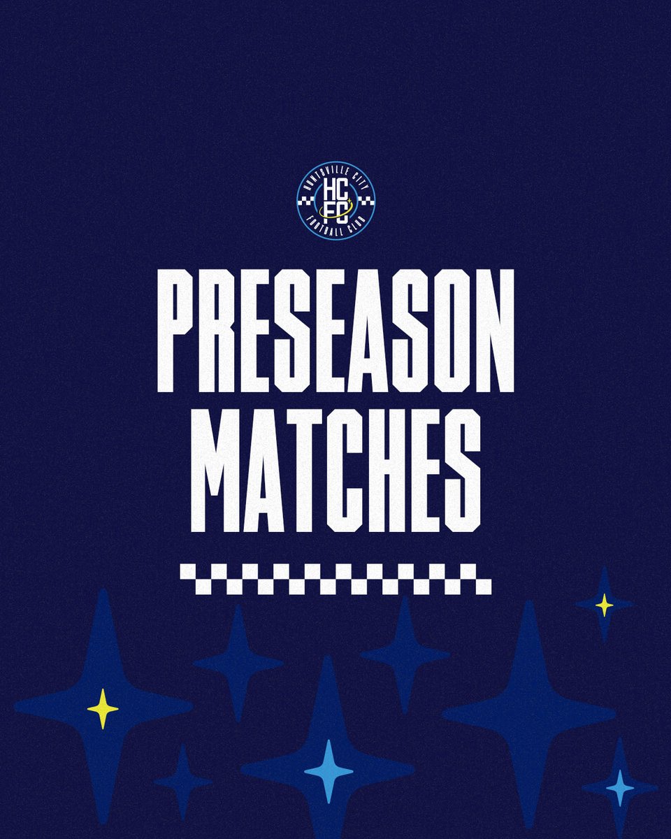 Our first-ever preseason is here! We're playing eight preseason matches to get ready for our first season in @MLSNEXTPRO, with tickets for three of them on sale now. Learn more about how you can catch your first glimpse of Huntsville's new club: bit.ly/3D9Jc35