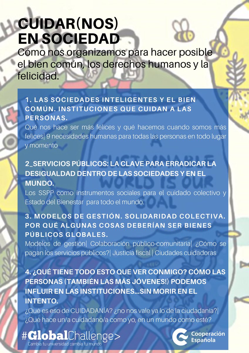 EcocampusUAH's tweet photo. Informamos sobre dos nuevos cursos de la escuela online de invierno Global Challenge, para reflexionar sobre cómo cuidar el bien común, desde la organización como sociedad para cuidarnos unos a otros, pasando por la transformación digital teniendo en cuenta los derechos humanos. https://t.co/hGjO0eRFEQ