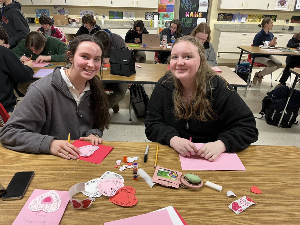 Providence Catholic (@pchs_celtics) on Twitter photo We love when art and service combine! Art Club and Augustinian Youth Ministry (AYM) came together to create Valentines for senior citizens at local nursing homes. #PCHSMissionMoments <a href="/DOJCathSchools/">Diocese of Joliet Catholic Schools Office</a> We love when art and service combine! Art Club and Augustinian Youth Ministry (AYM) came together to create Valentines for senior citizens at local nursing homes. #PCHSMissionMoments <a href="/DOJCathSchools/">Diocese of Joliet Catholic Schools Office</a>