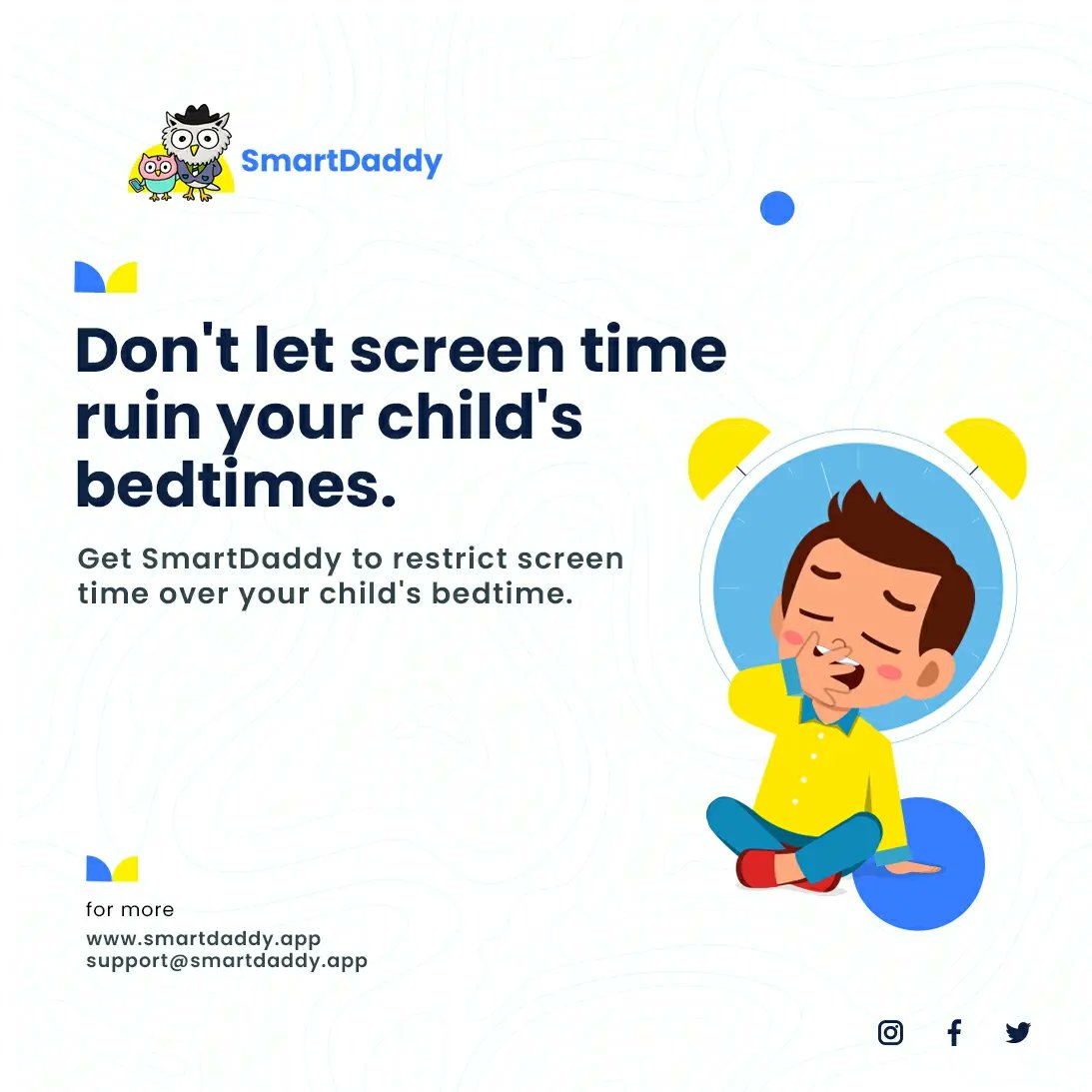 Adequate amounts of sleep have improved attention, behavior, learning, memory, and overall mental and physical health in kids.
#childmonitoring #parentalcontrol #webapplication #mobileapp #screentimeforkids #screentimelimits #screentimemonitor #screenmonitor #sleep #sleeptime