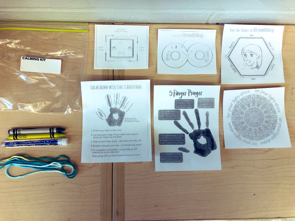 stpaschal_tcdsb's tweet photo. Thank you Ms Pirrotta for sharing your calming strategies that we can use when we feel overwhelmed. @BottosMichelle @mariarizzo @GrassaCharlie #CalmingKit #MentalHealthMatters @TCDSBChiefSW @TCDSB_MH_Lead https://t.co/eLvqNly3WD