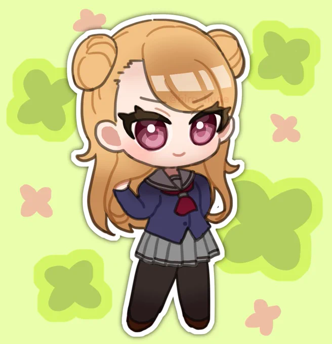 79日目 須藤瑞希( #ときメモGS #ときメモGS1  )ゲームが好きなので、ゲームキャラ縛りで描きます#100日チャレンジ #100日ゲームキャラチャレンジ 