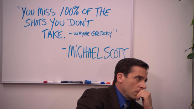 SpencerInBham's tweet photo. @KSRadio you can't get any more Chad than putting your own quotes in your office.  Putting a weird time makes people realize they need to be there EXACTLY on time too. https://t.co/X08shQXdqq