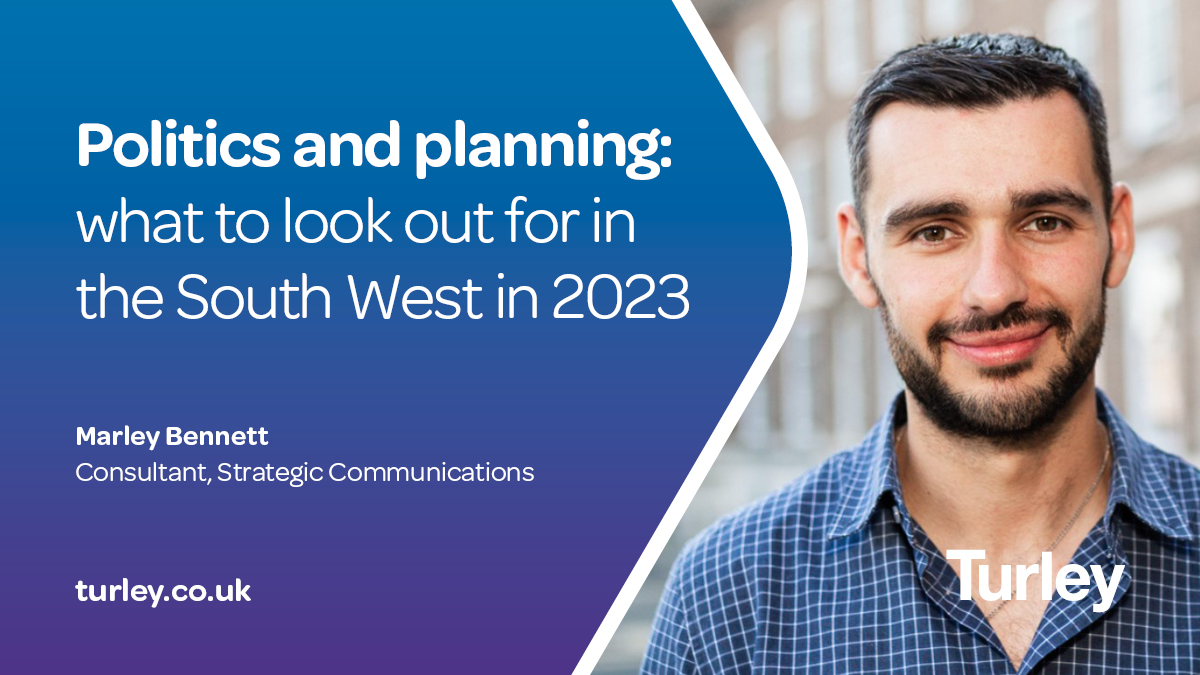 A changing political landscape will create challenges and opportunities for #planning and development across the South West in 2023. Find out why: ow.ly/vzNP50MAbXM #politics