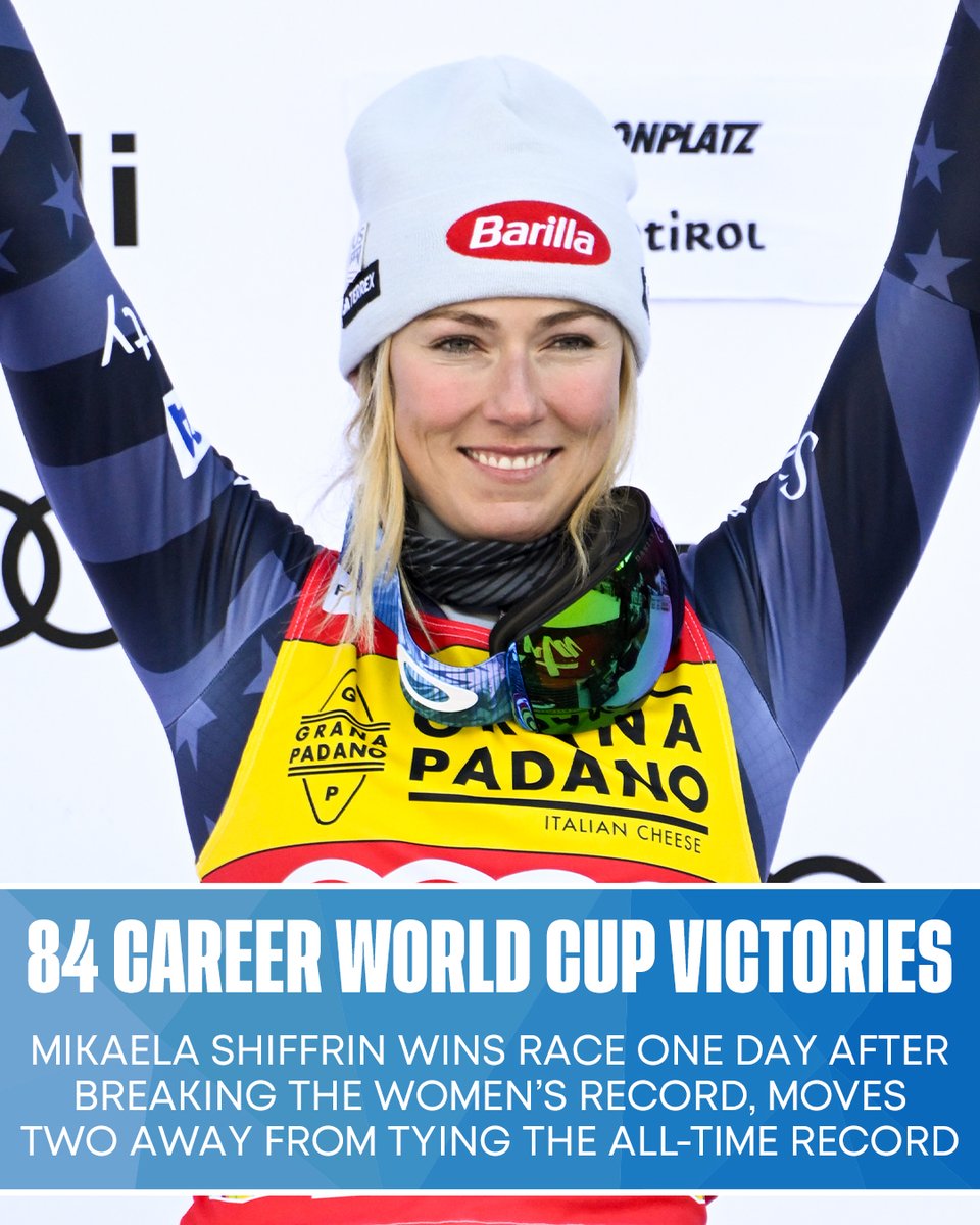 MIKAELA SHIFFRIN IS UNSTOPPABLE‼️ 🐐