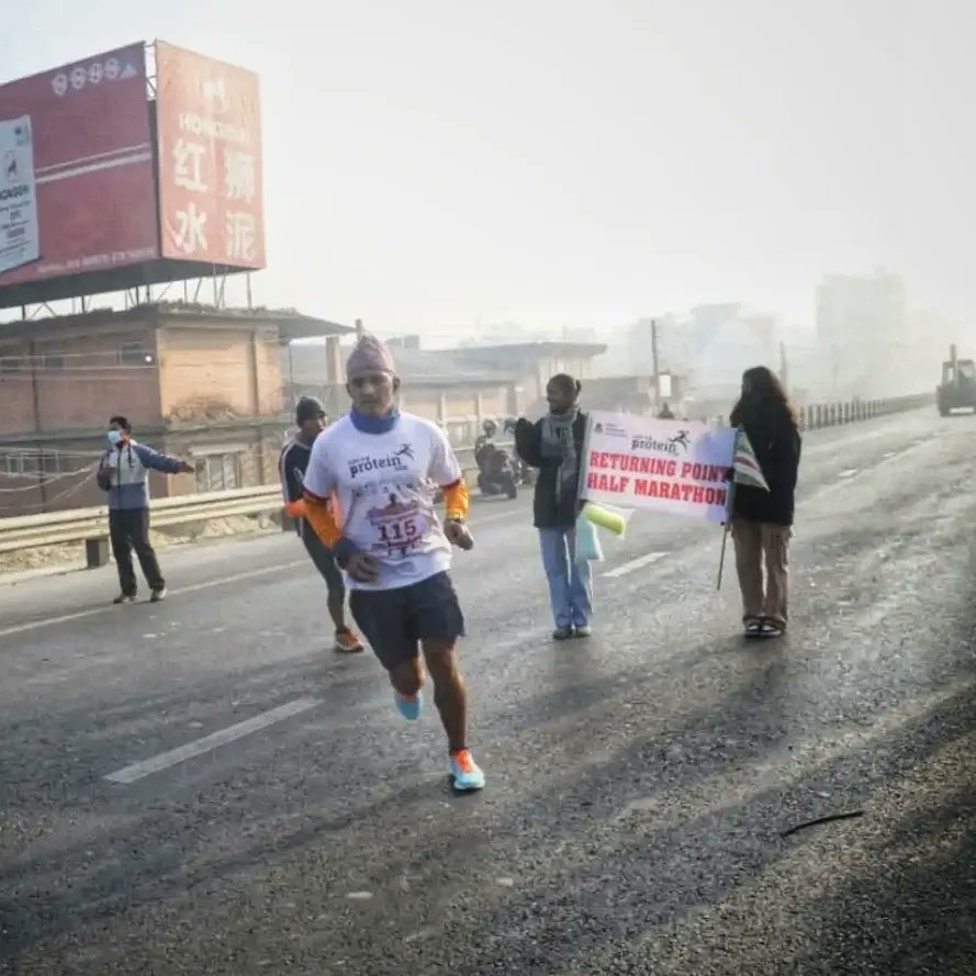 sahadevbenz's tweet photo. Caught in action ...
Right to Protein Half Marathon 2023
#halfMarathon #roadrunning #nepaliRunner #runwithSahadev https://t.co/4s67qw6Drn