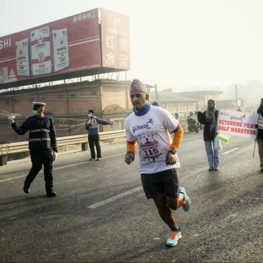sahadevbenz's tweet photo. Caught in action ...
Right to Protein Half Marathon 2023
#halfMarathon #roadrunning #nepaliRunner #runwithSahadev https://t.co/4s67qw6Drn