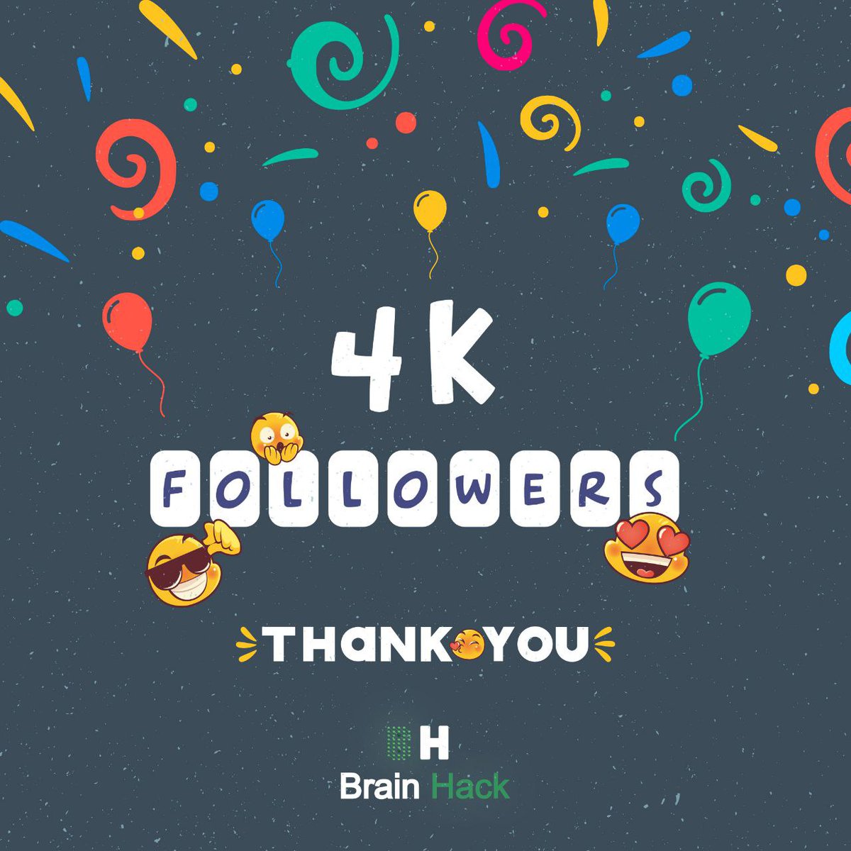BrainHack_tech's tweet image. We are here because of you 💫
بدانا مشوارنا و بنكمله معاكم بدعمكم المستمر💓
حابين نقولكم اننا وصلنا 4K Followers على Facebook 😍
lnkd.in/dKig9Bkt
 
 Thanks for being a part of our family🌼
#Brain_Hack