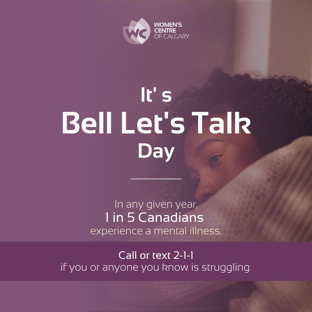 #BellLetsTalk
1 in 5 Canadians experiences mental illness. 1 in 2 people struggling cannot get the help they need. When someone you care about is struggling with mental health, it can be difficult to know what to do.