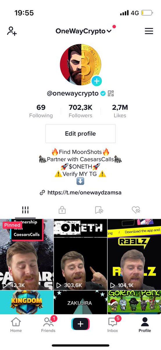 ONETHerc20's tweet photo. Frens I am super excited to announce our partnership with @onewaydzamsa and his TikTok channel with +700k followers https://t.co/x7uuhp8ZKX. 

He is a chad very well known in defi and got crazy connections in this space!

Lets grow this family together frens! https://t.co/XPwHliXev8