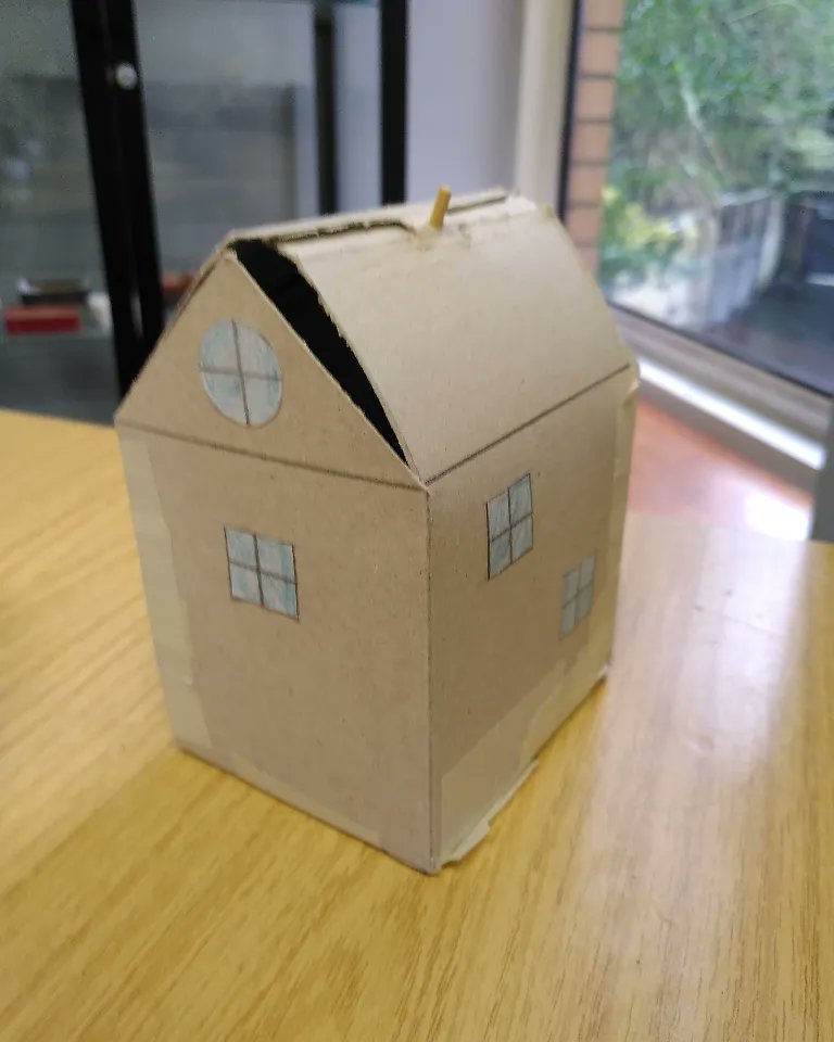 MakersInSchools's tweet photo. 1st years @corketss design skills put to the test. Students designed models of "cosy cup place" (why not?!) in cardboard before developing and printing the 3D models. Notions of scale, flat pack and eco friendly design were discussed. #makersinschools #maketogether https://t.co/jsgUooWrAW