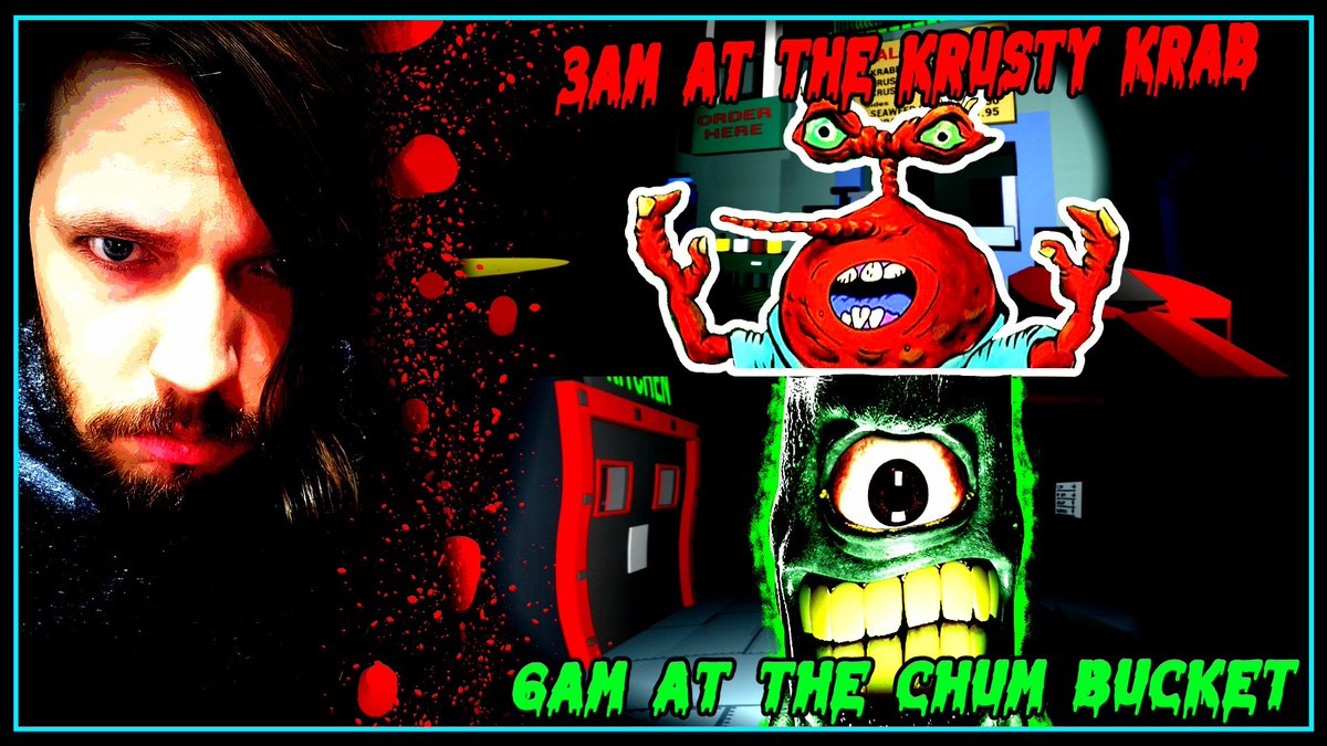 johfi92's tweet photo. Time for some spooky food service!
Watch here! :👇👇👇
https://t.co/Ffx05O8Tl9
#3amatthekrustykrab #6amatthechumbucket #Johfi92 #horror #indie #gaming #youtube #letsplay #itchio #squidward #spongebob #mrkrabs #plankton #jumpscare #hashslingingslasher https://t.co/fwDnwkag5M