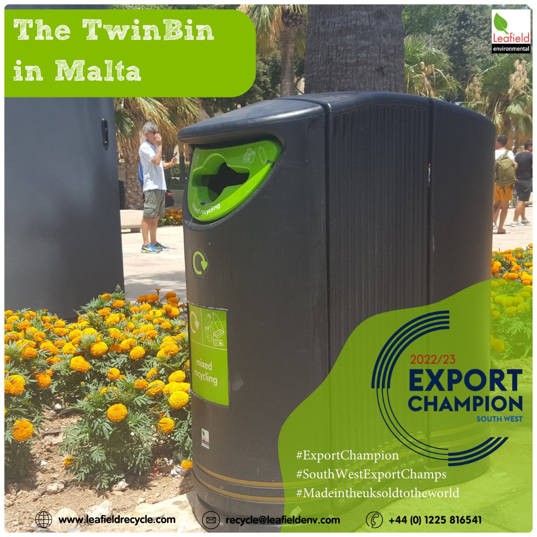 Leafield’s products are made in the UK and #SoldToTheWorld 🌍
We have been working together with our partners across the globe, supplying our recycling and litter bins. 🙌
👇find out more👇
lnkd.in/e-YsDZzr
#SouthWestExportChamps #Madeintheuksoldtotheworld #ukmanufacturer