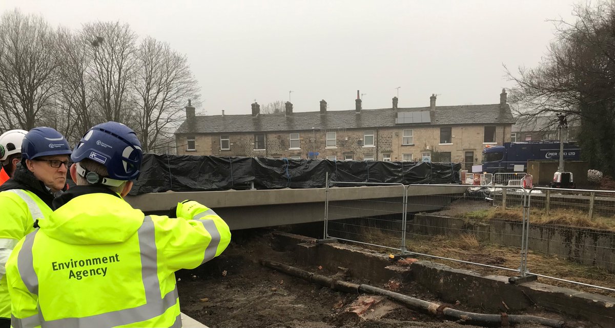 Env Agency NW (@envagencynw) on Twitter photo On today's site visit to Riverstone Bridge, part of Rochdale & Littleborough FCRM Scheme <a href="/stewart_mounsey/">Stewart Mounsey</a> saw how the new partially constructed road/pedestrian bridge will help reduce flood risk in Littleborough, alongside measures such as raised walls and a flood storage area. On today's site visit to Riverstone Bridge, part of Rochdale & Littleborough FCRM Scheme <a href="/stewart_mounsey/">Stewart Mounsey</a> saw how the new partially constructed road/pedestrian bridge will help reduce flood risk in Littleborough, alongside measures such as raised walls and a flood storage area.