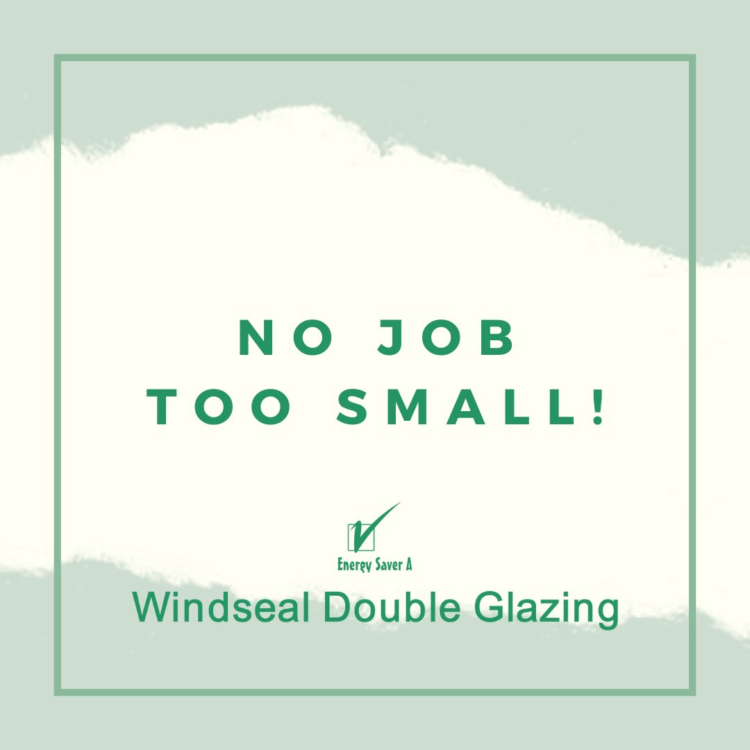 No Job is too small here at Windseal Double Glazing! #wednesdaywisdom #1992 #since1992 #familyowned #familyownedbusiness #upvcwindows #upvcdoors  #coventry #bedworth #nuneaton