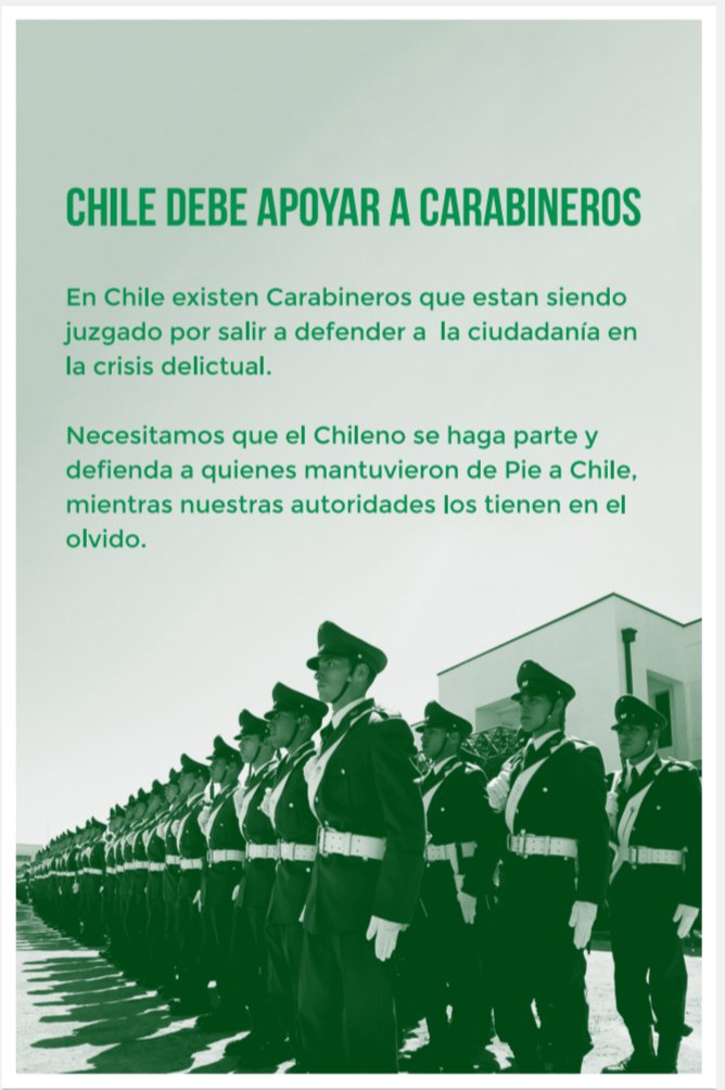 La justicia en este país es ideologizada; tiene a gente inocente cumpliendo condenas.

#MaturanaEsInocente 
#NavarroEsInocente
#CrespoEsInocente
#NavarreteEsInocente
#ZamoraEsInocente
#AvariaEsInocente
#LuengoEsInocente
#RoaEsInocente

#CarabinerosInocentes

#SOSChile