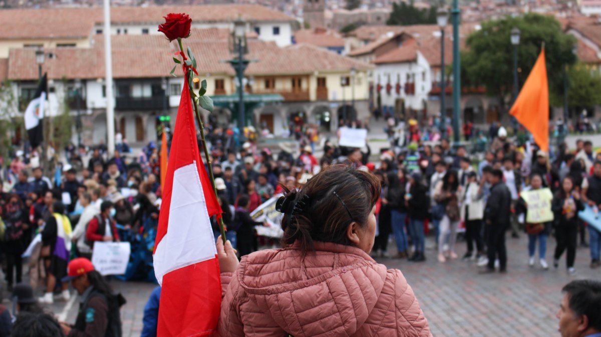 dhsfcusco's tweet image. #FotoGarería📷 
🚨 #CUSCO La población cusqueña junto a la Federación Universitaria del Cusco #FUC, se movilizaron por las principales avenidas de la ciudad imperial en rechazo al gobierno de Dina Boluarte y lo ocurrido en la Universidad Mayor de San Marcos.