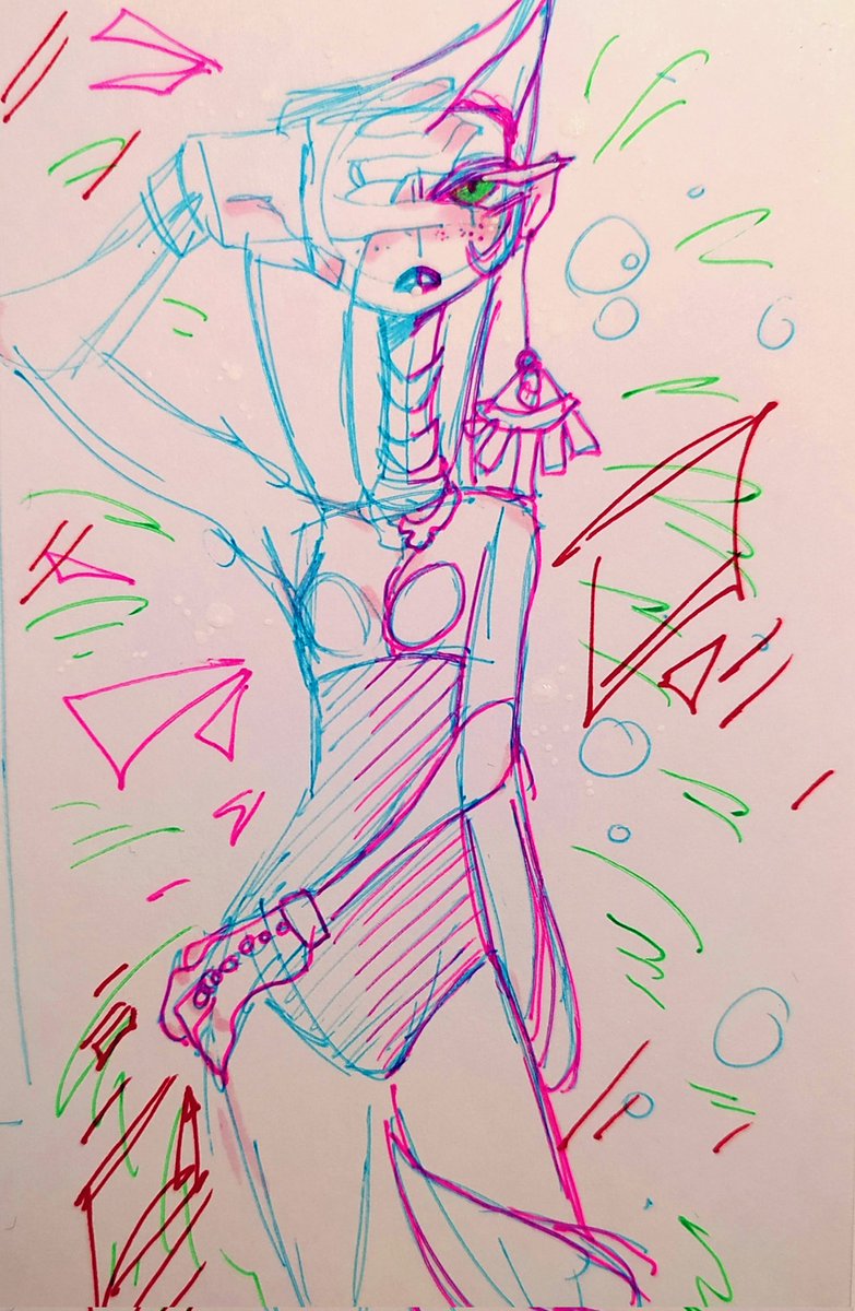 ViGrotter's tweet photo. Being defense full of yourself
I love to try new ways of drawing or coloring Eve, to try new shapes or a new way to use your tools.
#EveNsr https://t.co/g11dQCR7e7