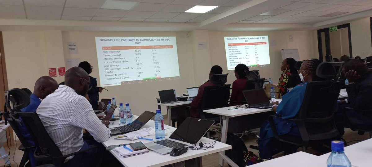 Excited to have participated @USAIDKenya  #PMTCT Implementing Partners meeting in Nairobi where we presented data on our progress in implementing PMTCT in @TurkanaCountyKE We've seen a significant ⬆️ in the No of women accessing services & a ⬇️ in mother-to-child #HIVtransmission