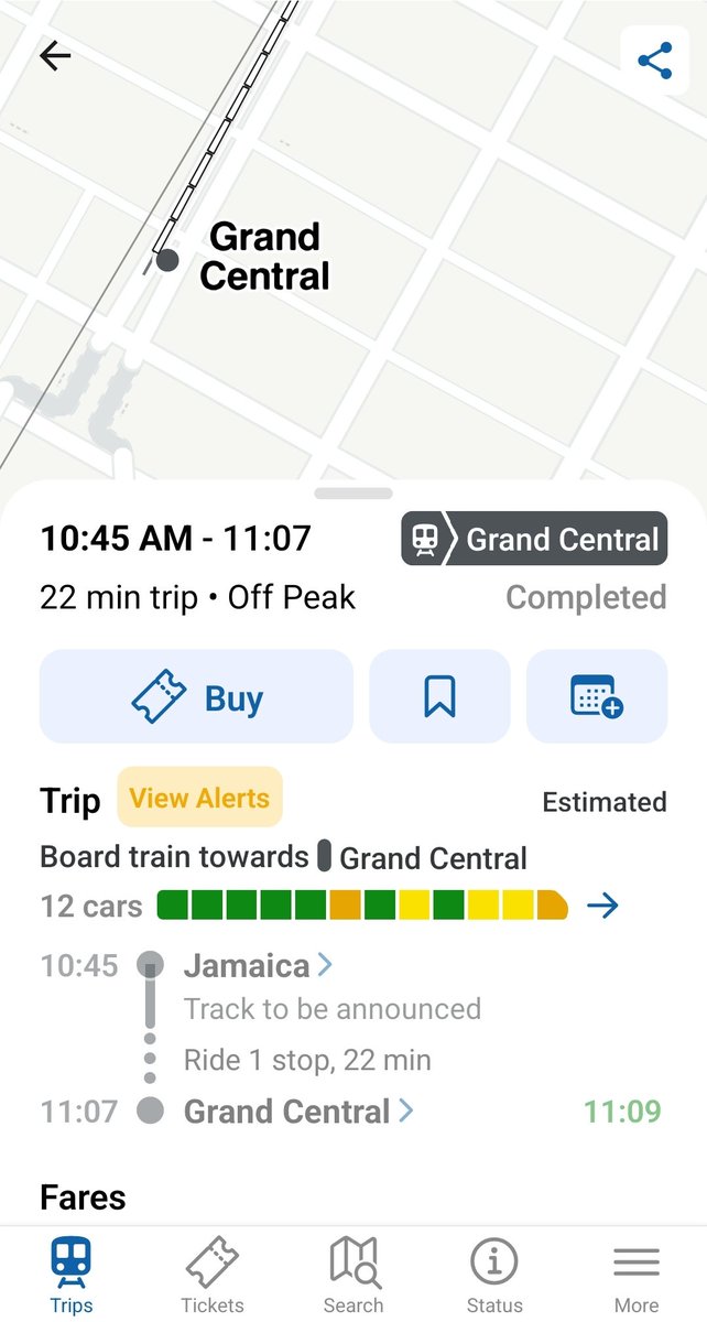 Googuls's tweet photo. They did it! They really sent a train from Long Island to Grand Central in our lifetimes! What a historic day! #lirr https://t.co/Q4lAwDHkVK
