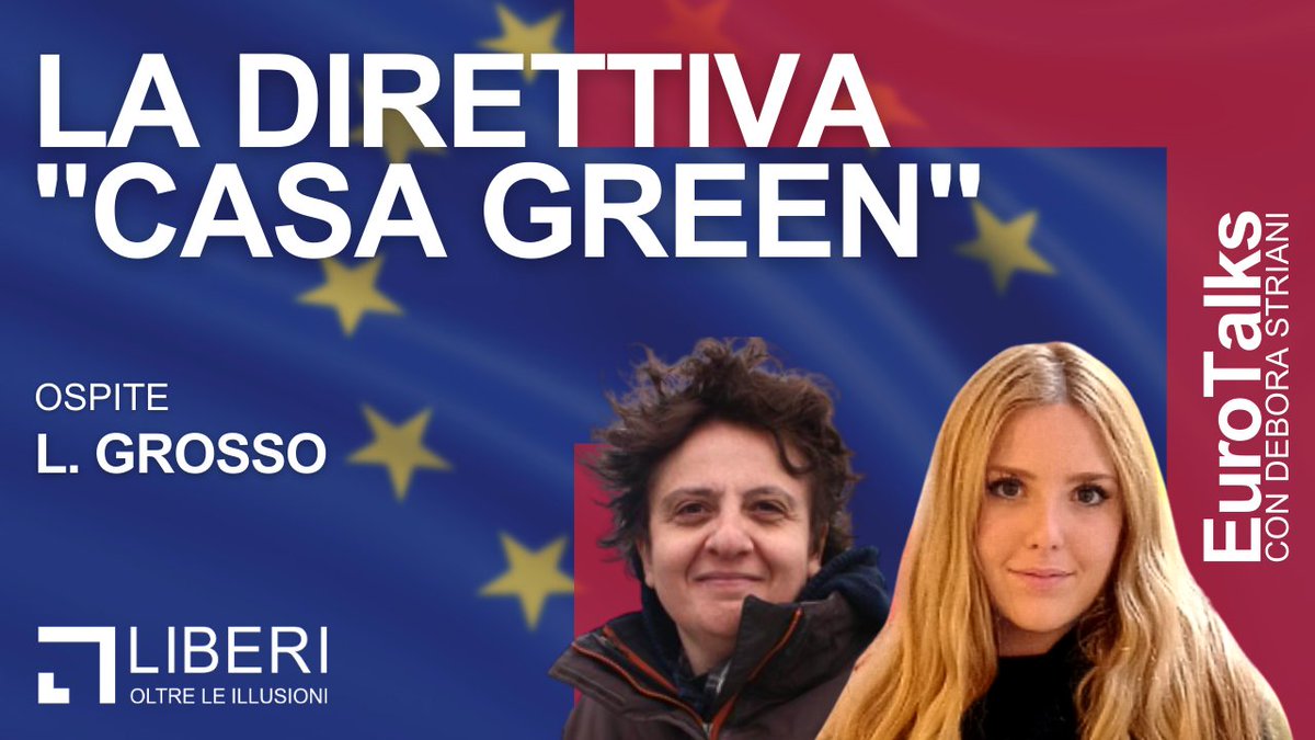 La Direttiva "Casa Green" dell'#UE: nel dibattito politico e sulla stampa italiana ne è stato detto di tutto.

Debora Striani in questa puntata di #EuroTalks fa chiarezza su cosa è accaduto con <a href="/lucianabig/">luciana grosso</a>, giornalista de Il Foglio, portando fatti e dati

youtu.be/EPfoGAwrb3I