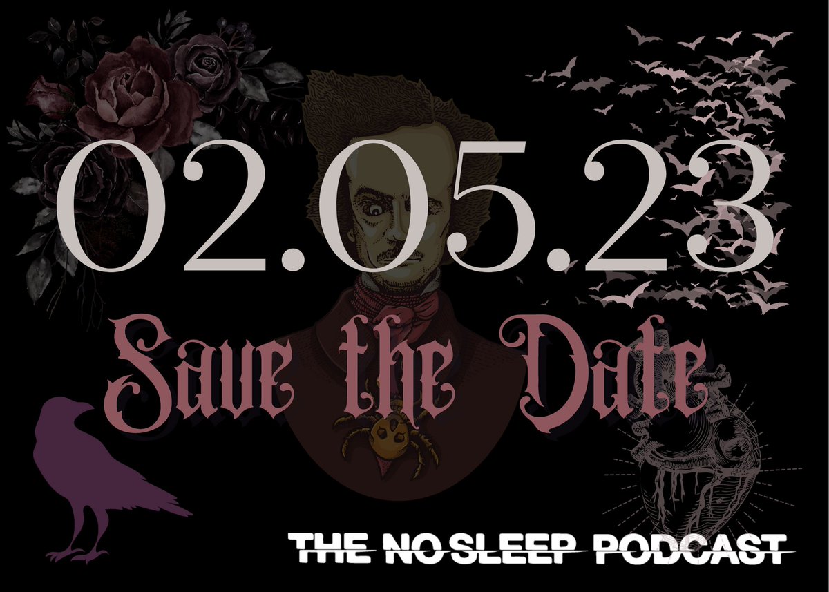 NosleepPodcast's tweet photo. #SaveTheDate 

S19 Premieres 

“Words have no power to impress the mind without the exquisite horror of their reality…”

Brace yourselves… https://t.co/52tvASvO5Q