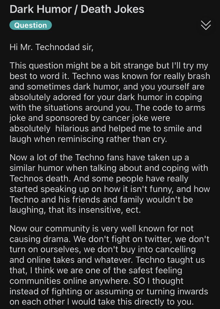 Reeseofthepufferislands on Twitter "RT technodadreddit About death