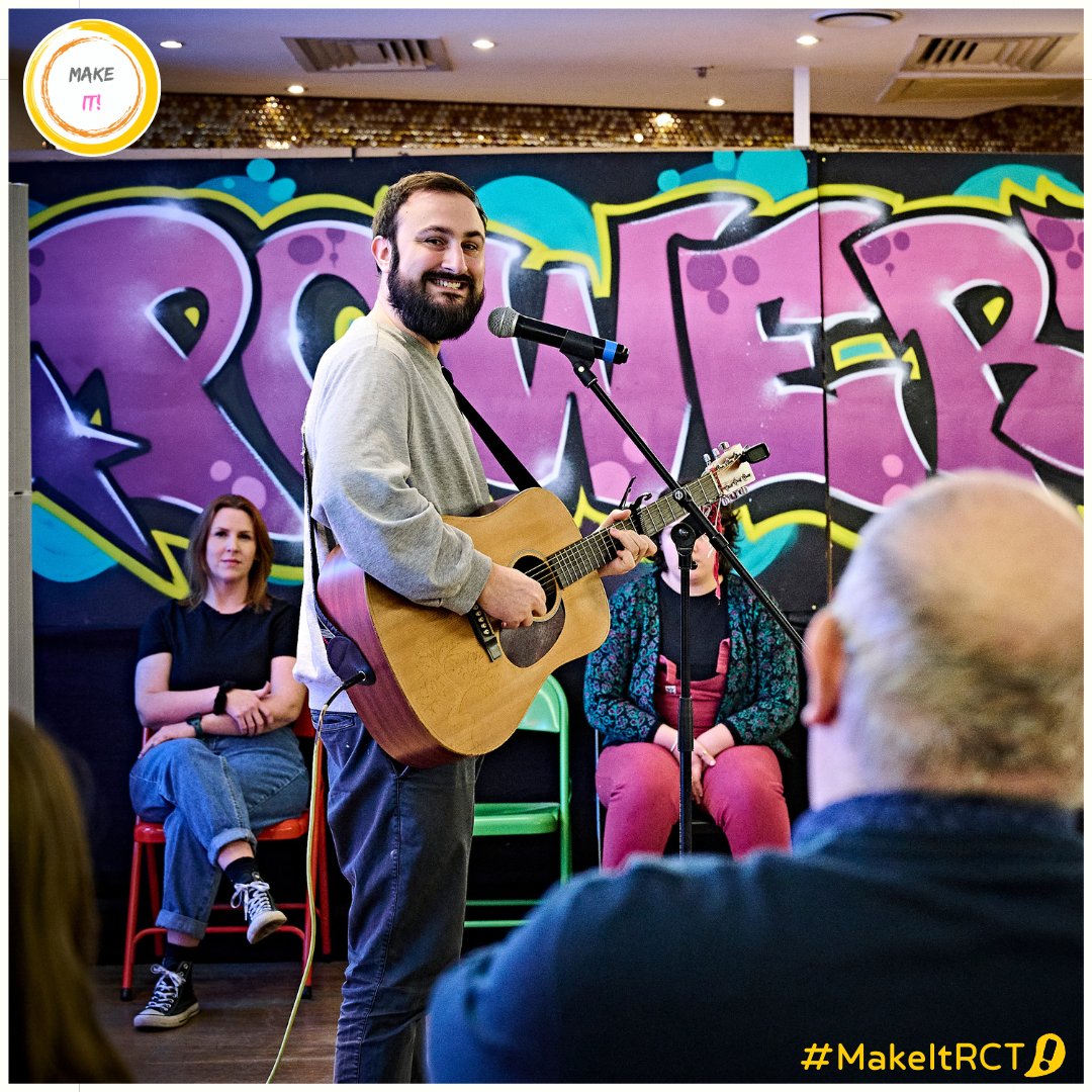 Are you an RCT-based emerging artist aged 18-30? Think you might fancy a Make It! commission? 😊

Join us 8th February 5.30-8.30pm in The Factory, Porth to find out how to apply! 🙌

Read more and book tickets: bit.ly/makeitcw