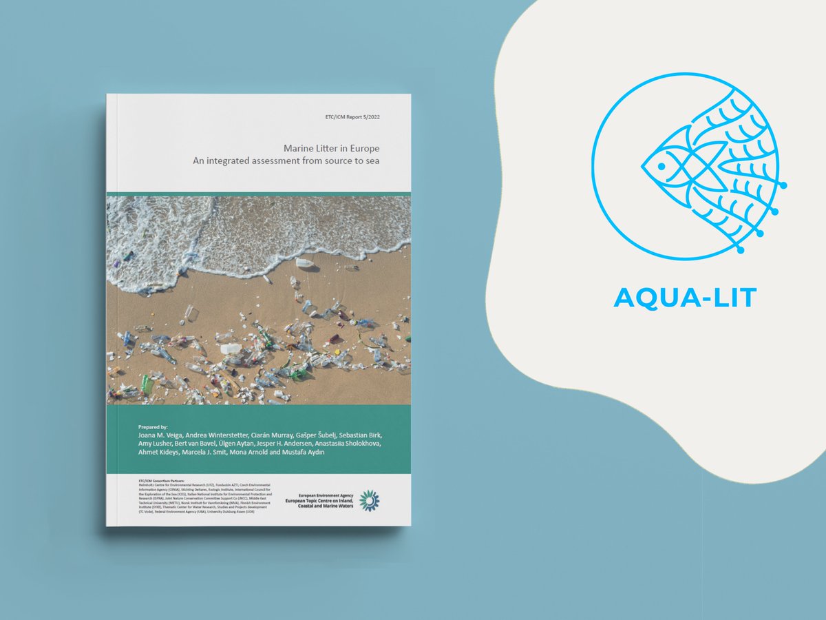 aqua_lit's tweet photo. 💻This month it was published the report "#MarineLitter in Europe - An integrated assessment from source to sea" by @EUEnvironment ETC-ICM.

🐠 Check it out to see our worked cited 💦
https://t.co/6kO9NEb0sm https://t.co/yB2GzcKYza
