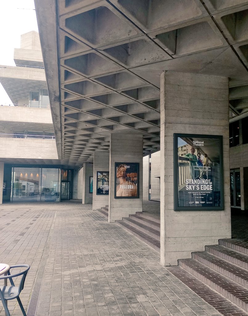 ChrisBushWrites's tweet photo. Anyway, this is very exciting. #StandingAtTheSkysEdge @NationalTheatre https://t.co/OblEnWqROs