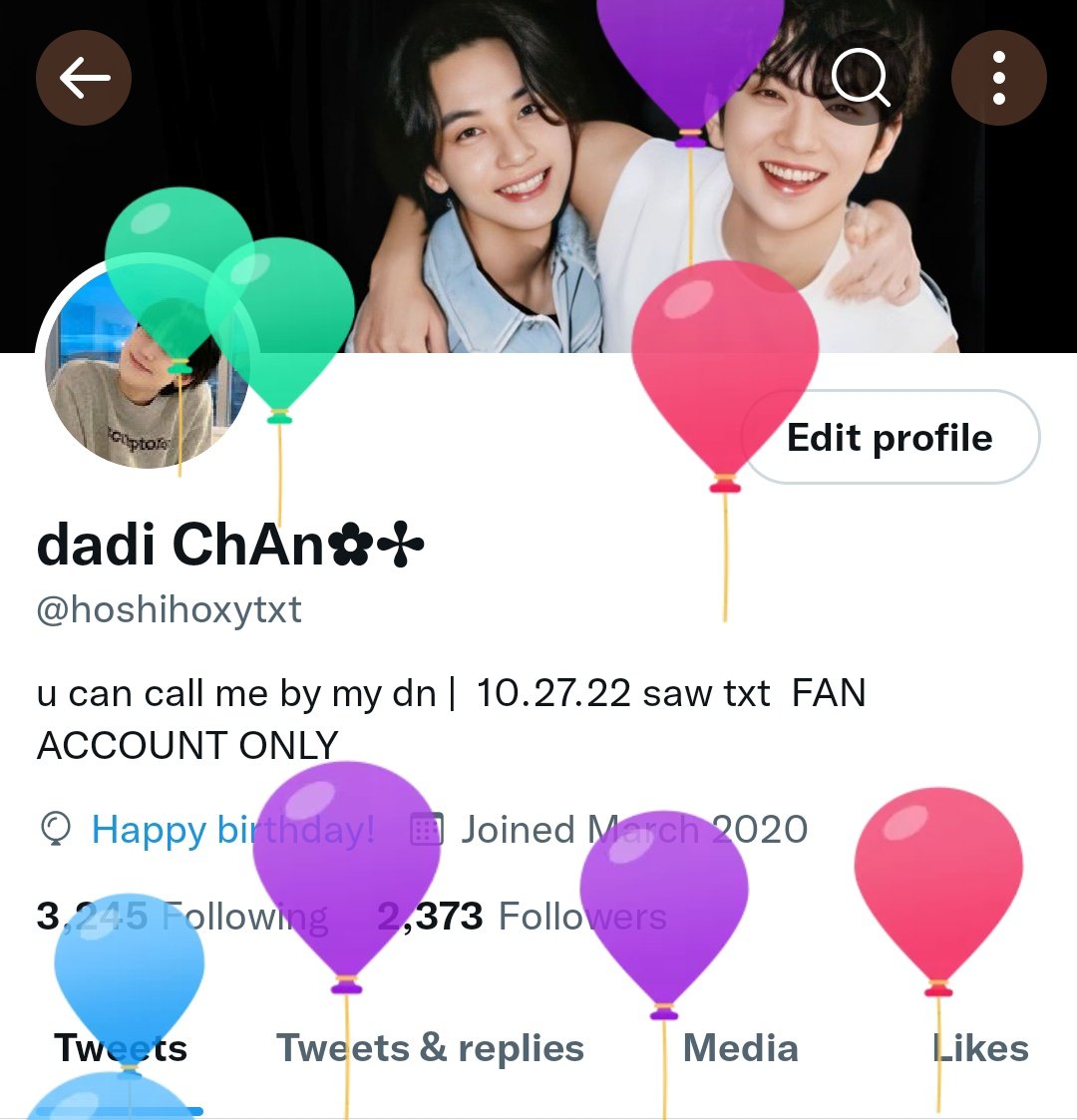 hoshihoxytxt's tweet photo. ➳ :¨·.·¨:
       `·. dadi ChAn mini birthday giveaway 

             2 winners of ₱100 gcash
             2 winners of ₱22 gcash

⤷ follow (optional)
⤷ rt and like
⤷ reply 'hbd' + emojis
⤷ ends tba https://t.co/C7NFhxPQOZ