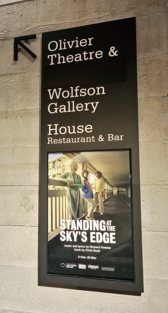 ChrisBushWrites's tweet photo. Anyway, this is very exciting. #StandingAtTheSkysEdge @NationalTheatre https://t.co/OblEnWqROs