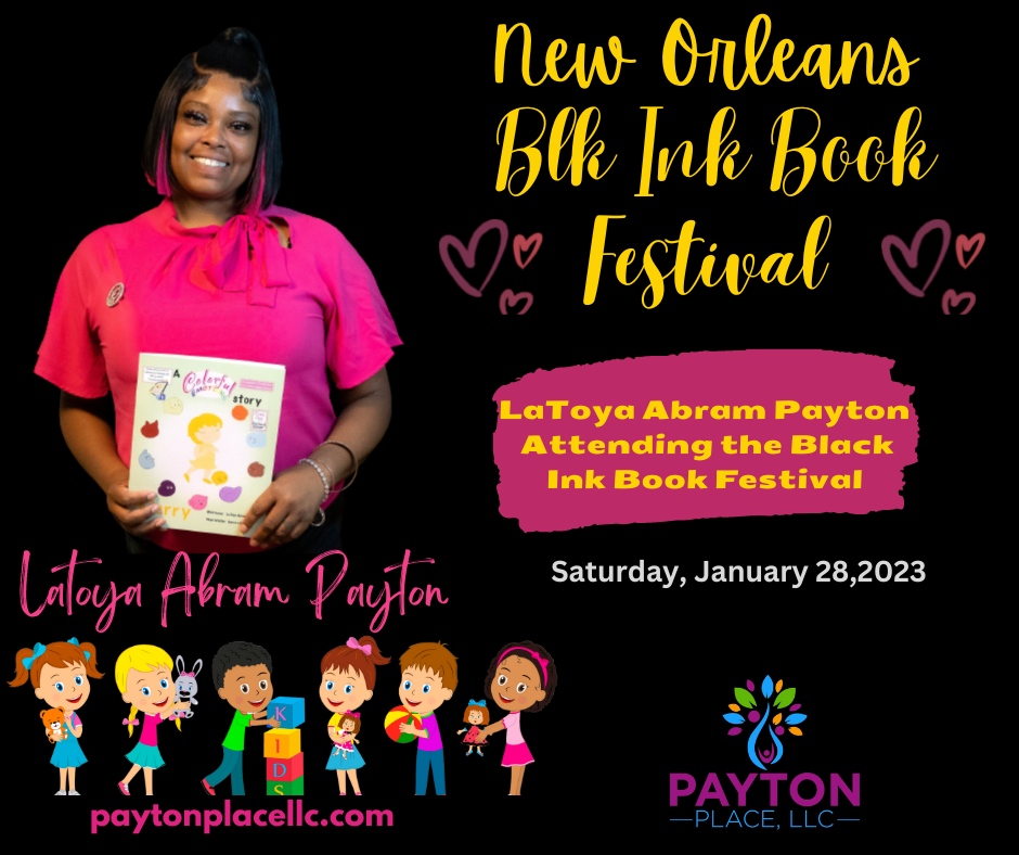Join us in congratulating LaToya Abram Payton for being selected to showcase her talents and join more than 50 authors in every genre at the BLK INK Book Festival - New Orleans. Come out and show your support on Saturday, January 28th, 2023! 
Visit authormichelledjackson.com/blkink to f...