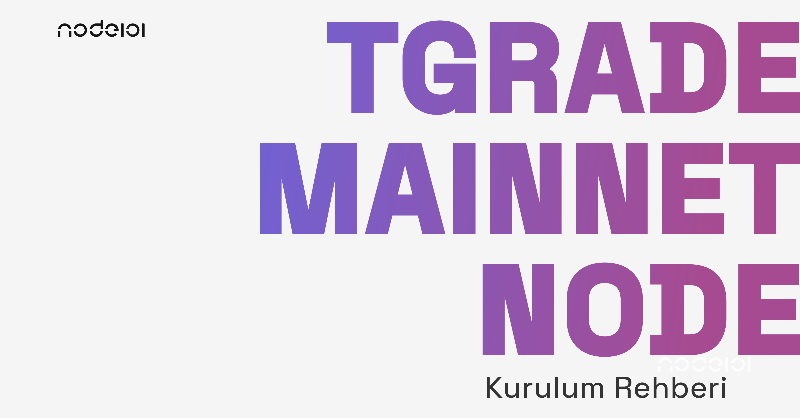 node101_TR's tweet photo. #DeFi meraklıları, hazır olun!📢
@TgradeFinance mainnet node kurulum videomuz YouTube kanalımızda yayında.
Merkeziyetsiz bir ekosistem için DeFi çözümleri üreten #Tgrade projesinin mainnet #node kurulumu sitemizdeki tek komutlu kılavuzumuzla çok kolay.📜
Hadi videoya!👇👇