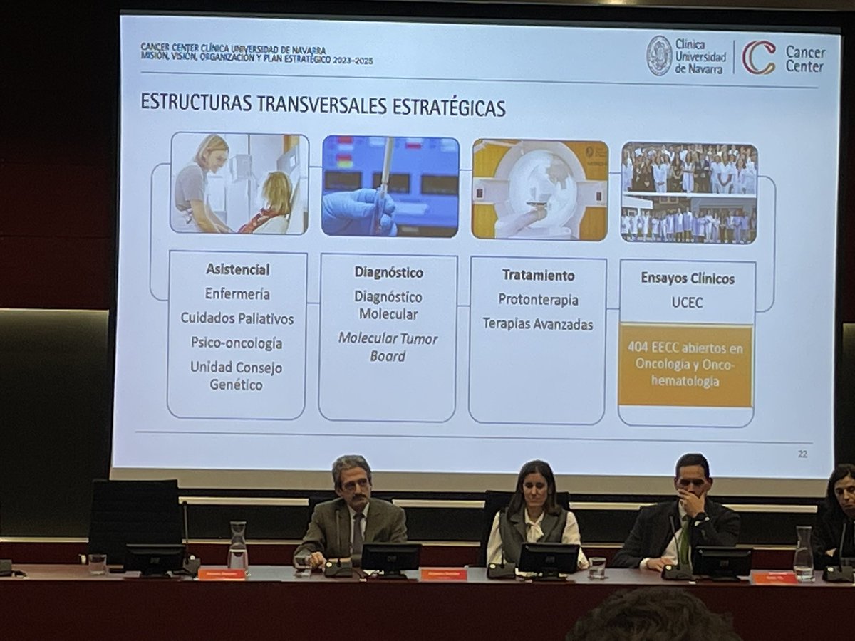 ✨ “Las #enfermeras somos clave de la estrategia del #CCUN” (Antonio González, Director del #CCUN) 👏🏻👏🏻 @CIMA_unav @ClinicaNavarra @enfermeriaunav