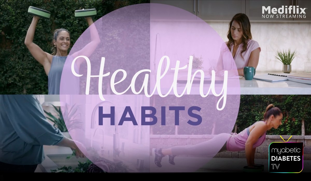 If you have #diabetes, start 2023 off right by introducing these healthy habits into your everyday routine:   

mediflix.com/channels/myabe… 

#Mediflix <a href="/Myabetic/">Myabetic</a>