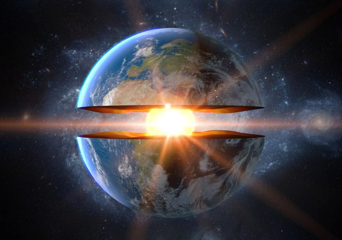 AcervoCharts's tweet photo. 🚨 REAL: O núcleo da Terra 'freou' e igualou sua velocidade a da Terra, isso terá impacto na duração dos dias, nível do mar e temperatura do planeta. https://t.co/GsKWwzCdEM