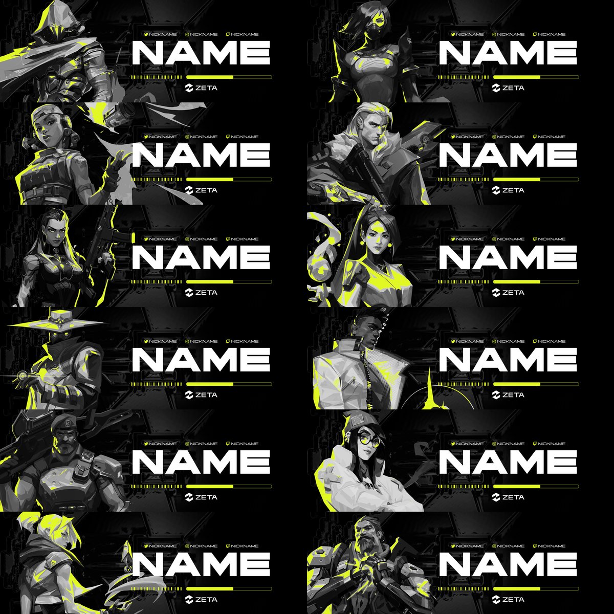 Estamos creando headers PARA TODOS 💥

RT y comenta tu agente 👀