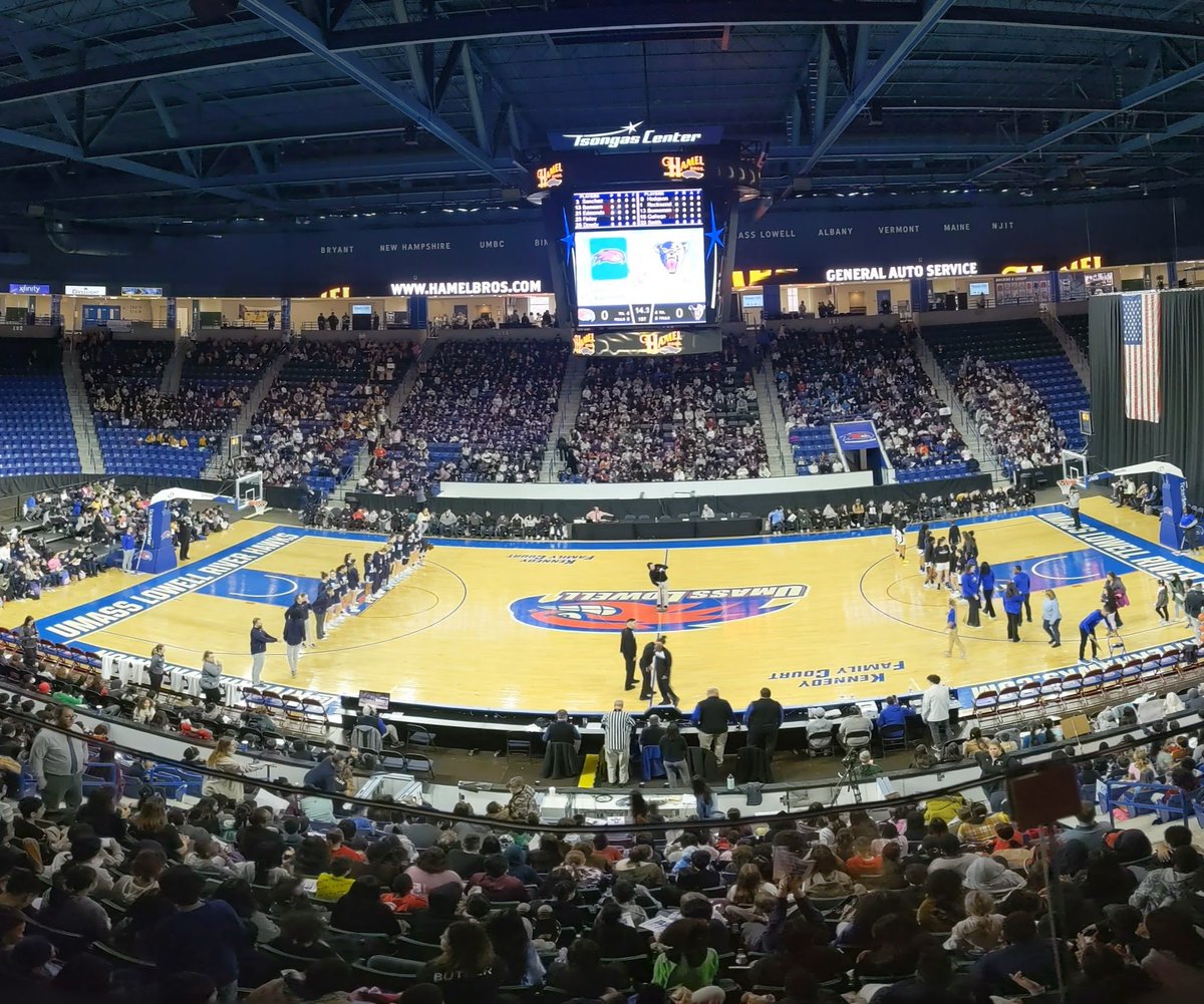 Our Crusader 4th graders participating  in <a href="/RiverHawkNation/">UMassLowellAthletics</a> Heath and Fitness Field Trip Day at the Tsongas Center for the <a href="/RiverHawkWBB/">UMass Lowell WBB</a> game. Amazing experience for our students! <a href="/LowellCatholic/">Lowell Catholic</a>