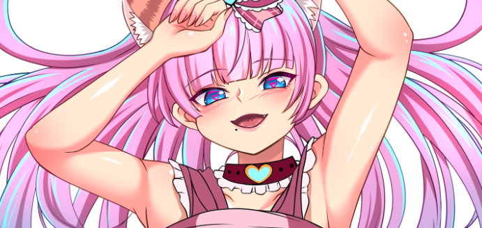 「配信に来てくれてありがとー(*'∀`)本日の進捗ですおやすみなさい(',,•ω•」|yagamiマンのイラスト
