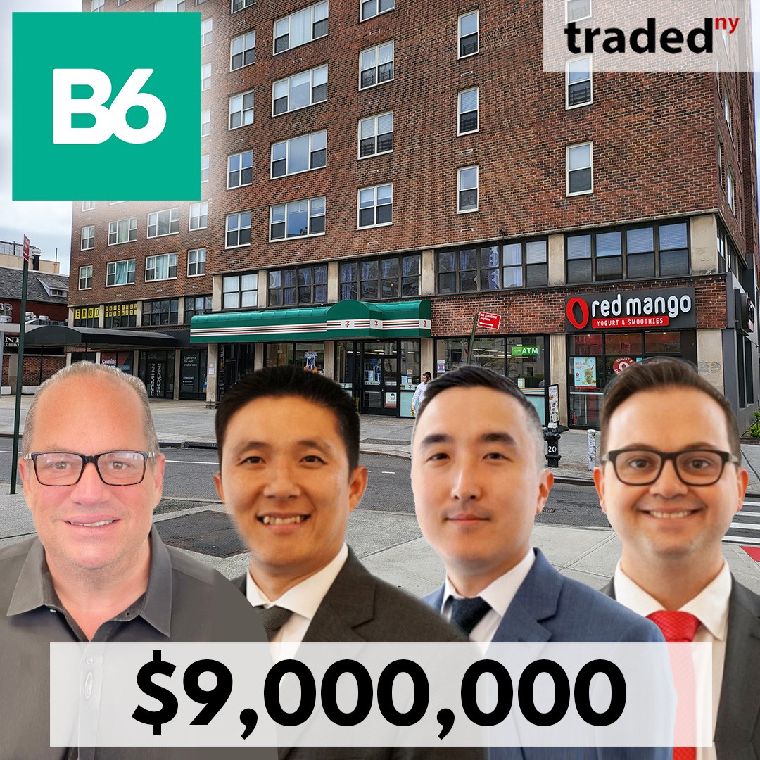 tradedny's tweet photo. SALE
IMAGE: Thomas Donovan, Tommy Lin, Eugene Kim &amp; Robert Rappa
DATE: 01/23/2023
ADDRESS: 107-40 Queens Boulevard - 1st &amp; 2nd Floors
MARKET: Forest Hills, Queens
ASSET TYPE: Retail

BUYER: Swayne ...

View Post on Instagram: https://t.co/mI4LXVp9i4 https://t.co/dg4nkXNyRN
