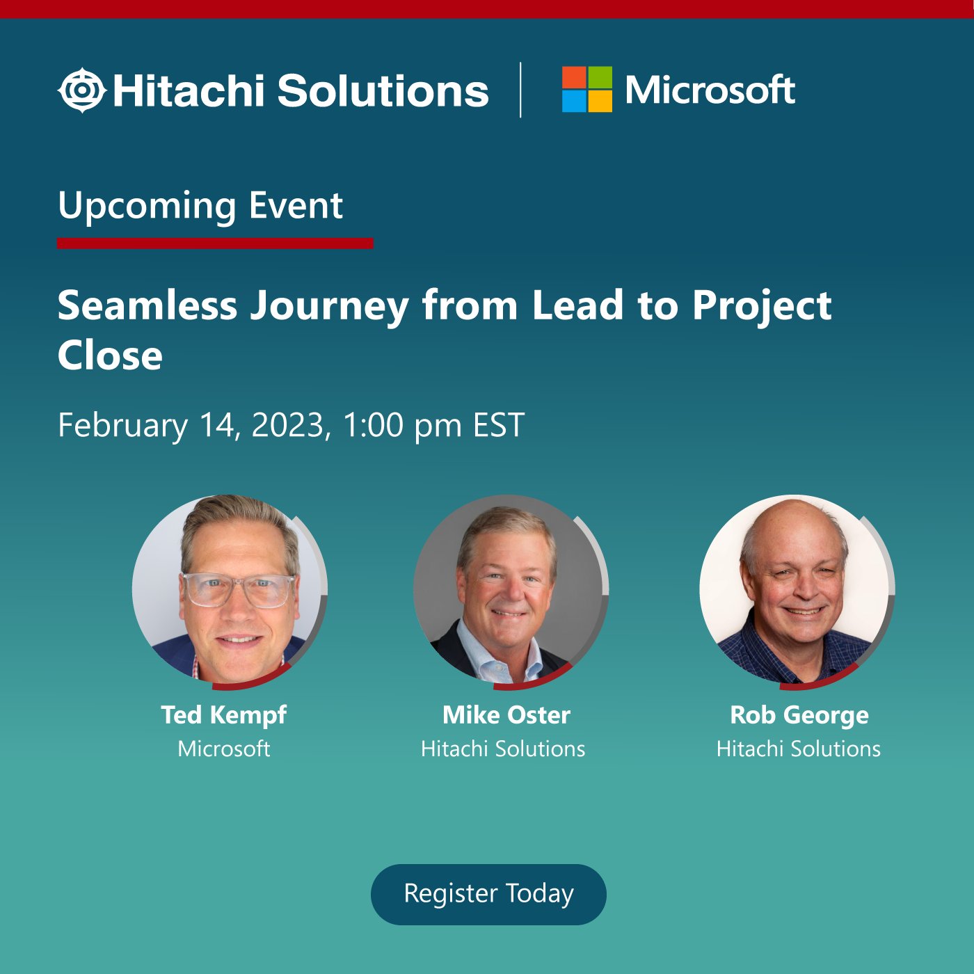 Hitachi Solutions America on Twitter "Join our Hitachi Solutions AEC