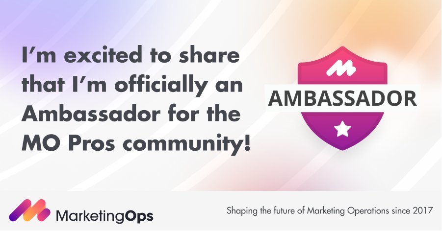 amaraREPS founder, Amara Omoregie, is a #MarketingOps Ambassador - out-of-the-box thinkers who mastermind solutions and elevate the marketing ops profession to new levels in our hyper-fast-paced digital marketing world. #MarketingOperations #ProjectManagement <a href="/marketingopscom/">MarketingOps.com</a>