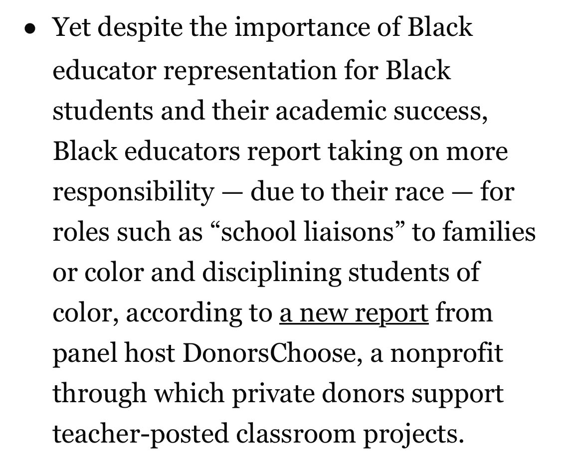 SulinaMohanty's tweet photo. Addressing the “invisible tax” on educators of color is critical for recruitment and retention. 

#EducatorExchange2023 

https://t.co/njKFSFXq0m https://t.co/TRaGDntvRI