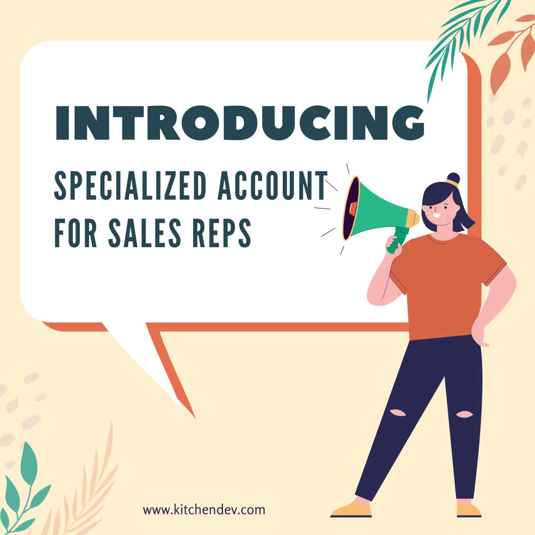 LATEST UPDATE: We’ve developed a new account type that can be given to sales reps! 🤩 
Get the details about the update: 
buff.ly/3J7B3A1 

#salesrep #sales #salespeople #leadgen #leadgeneration #leadgenerationstrategy #salesexpert #salesapp #sales #salessolution
