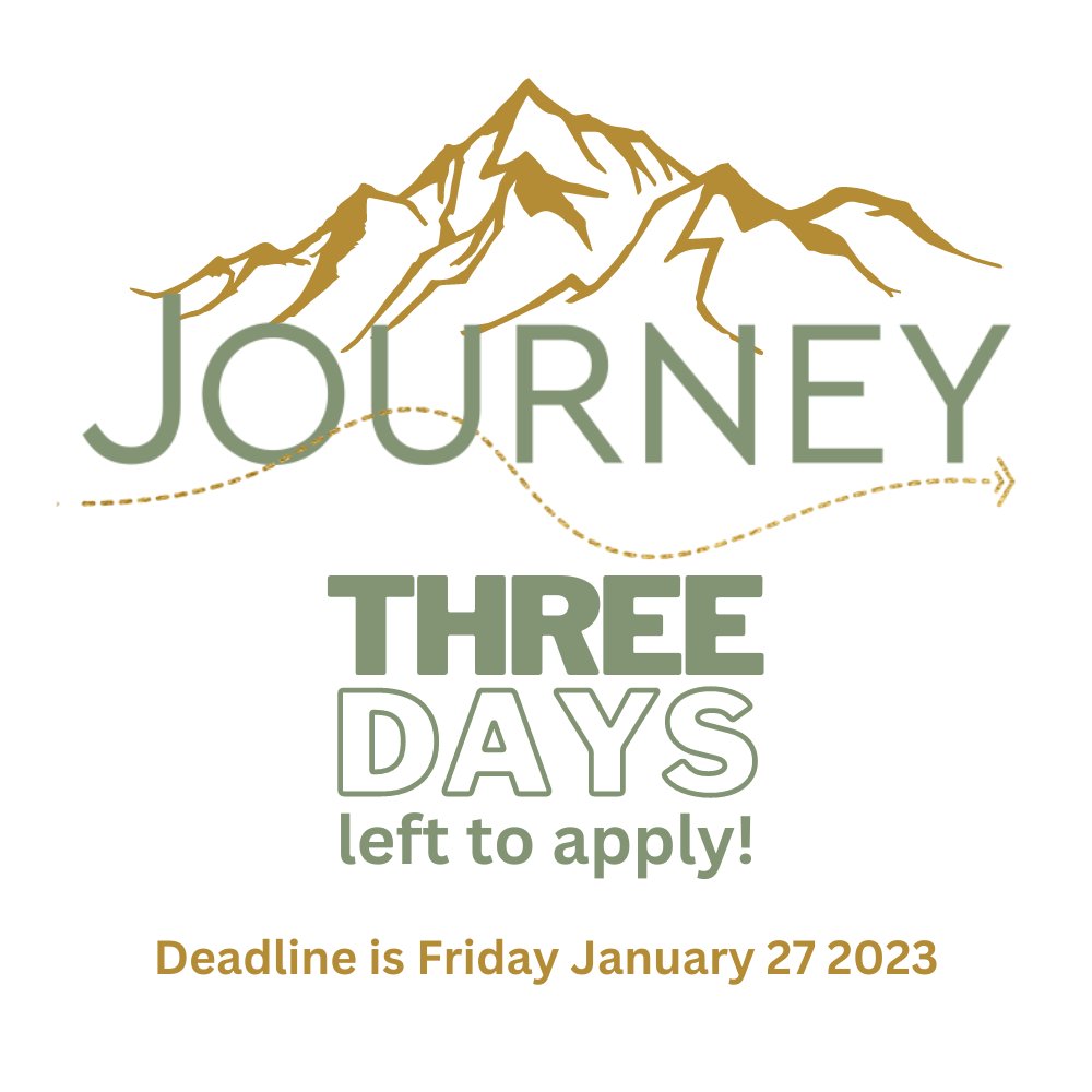 Already getting excited for a stellar second cohort of <a href="/JourneyToLead/">JourneyToLead</a> Fellows. Can't wait to dive into applications! If you're thinking of applying, be sure to submit by this Friday, January 27th. journeytolead.org